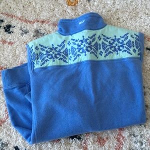 Embroidered Vineyard Vine Quarter Zip Shep Shirt